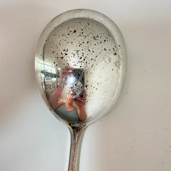 VTG Gorham Heritage Silver Plated Serving Utensil Set of 4 Made in Italy -READ - Picture 8 of 16